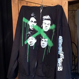 5 Seconds of Summer graffiti hoodie